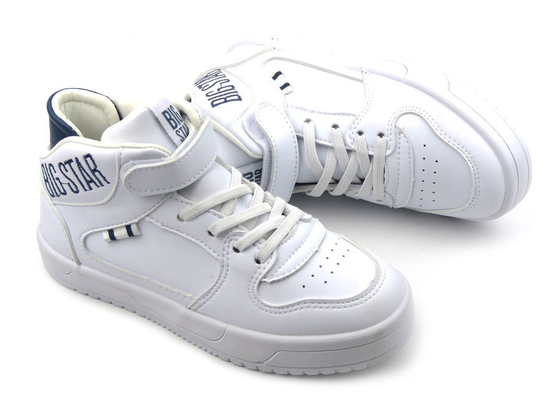 Dětské kotníkové tenisky a sportovní boty - BIG STAR II374034, bílé