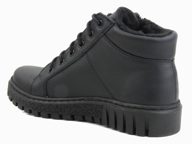 Pohodlné dámské kotníkové boty - HELIOS Komfort 522, černá 6