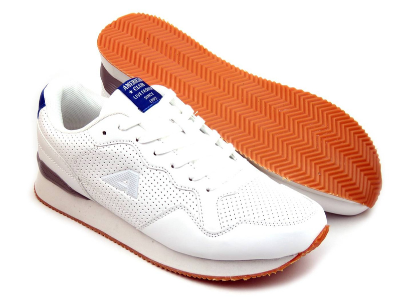 Pánská sportovní obuv - American Club FH21/22, bílá