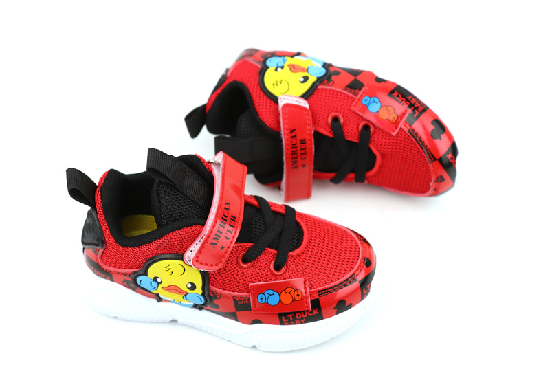 Sportovní obuv, dětské tenisky AMERICAN CLUB BD 23/22, červené