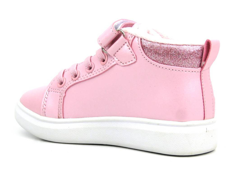 Zateplené dětské kozačky - AMERICAN CLUB BD 26/22, růžové