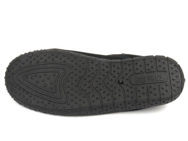 Pánská obuv do vody, plavání / mořští ježci, skály - Big Star NN174752, černá