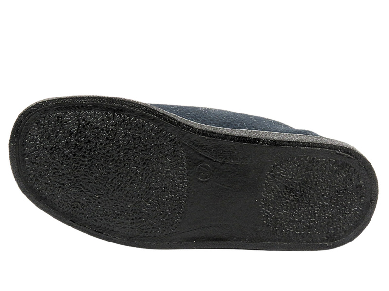 Dámské zimní pantofle s vlnou - Befado Dr. Orto 986D013, tmavě modré