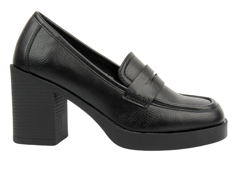 Elegantní dámské boty na kostce - Potocki 24-12040, khaki