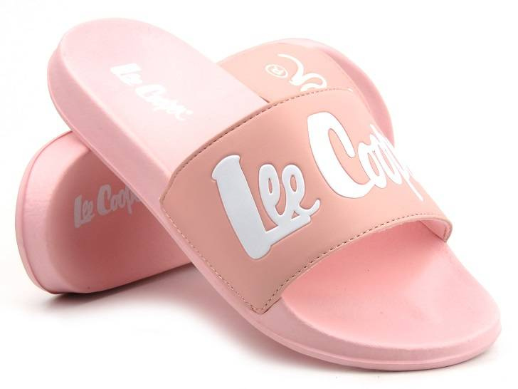 Dámské žabky se silnou podrážkou - Lee Cooper 21-42-0226L (21-42-0998L), růžové