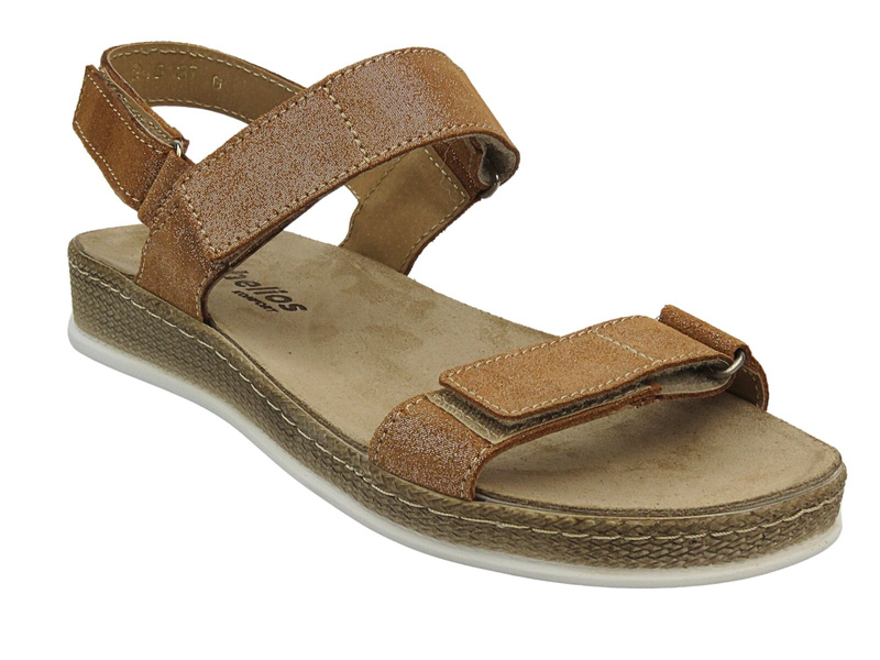 Lehké pohodlné dámské sandály HELIOS Komfort 245, tmavě modrá