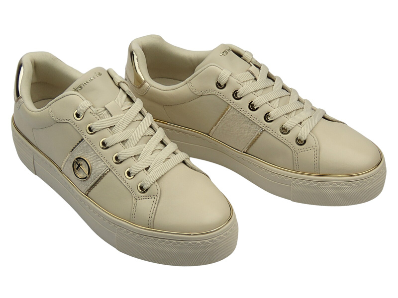 Dámské tenisky - TAMARIS 1-23724-42, béžová barva