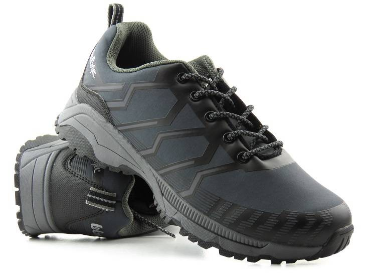 Pánské softshellové trekingové kalhoty - LEE COOPER LCJ-22-01-1397M, šedé