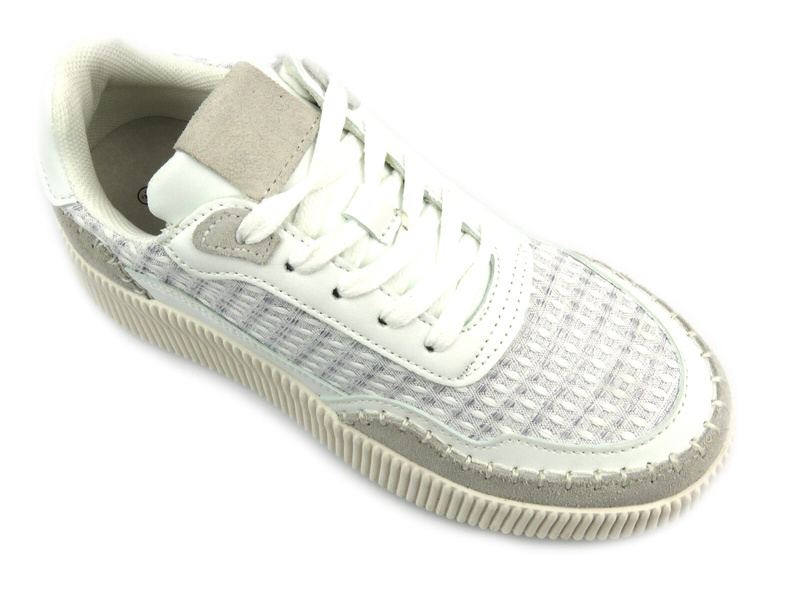 Dámská sportovní obuv na platformě - BRIVIDO SHOES TW0815-09, šedá