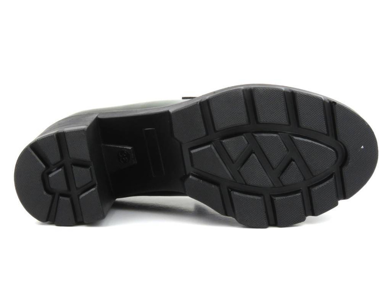 Lodičky, dámské boty na vysokém podpatku - Potocki 23(24)-12154, zelené