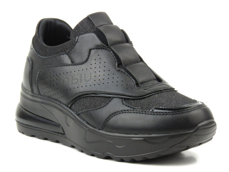 Dámské slip-on tenisky - INBLU IN-239, černé