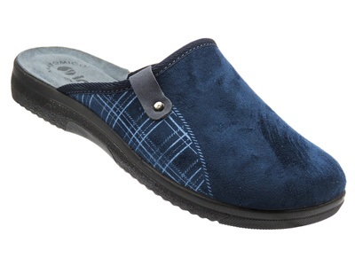 Pohodlné pánské pantofle INBLU DG-17, tmavě modré