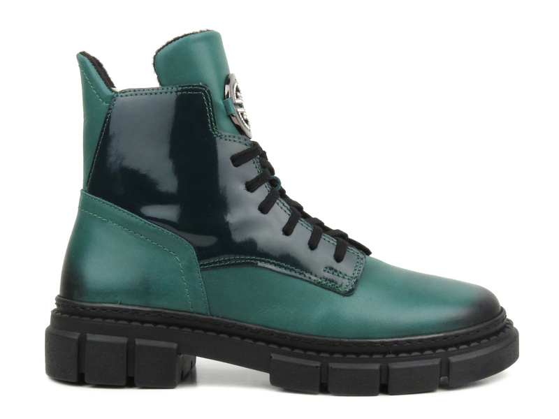 Dámské boty polské značky - Waldi 1169, zelené