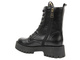 Dámské kožené boty - CheBello 4587 Black with Zipper 