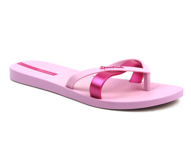 Dámské gumové žabky IPANEMA 81805, metalicky růžové