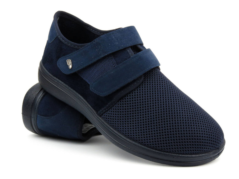 Preventivní pantofle, pánská ortopedická obuv Befado dr Orto 156M002, šedá