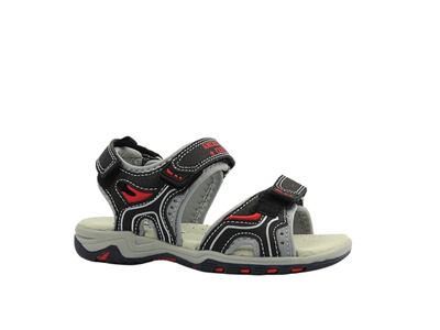 Sportovní dětské sandály černé AMERICAN CLUB RL 25/22