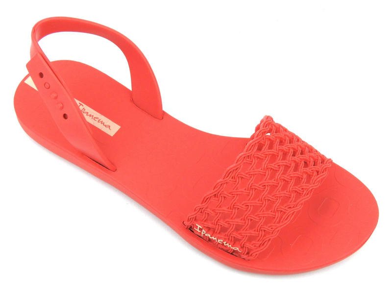 Veganské dámské sandály - IPANEMA 82855, červené