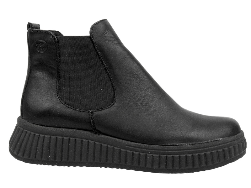 Pohodlné dámské lodičky z měkké kůže HELIOS Comfort 510P, černé