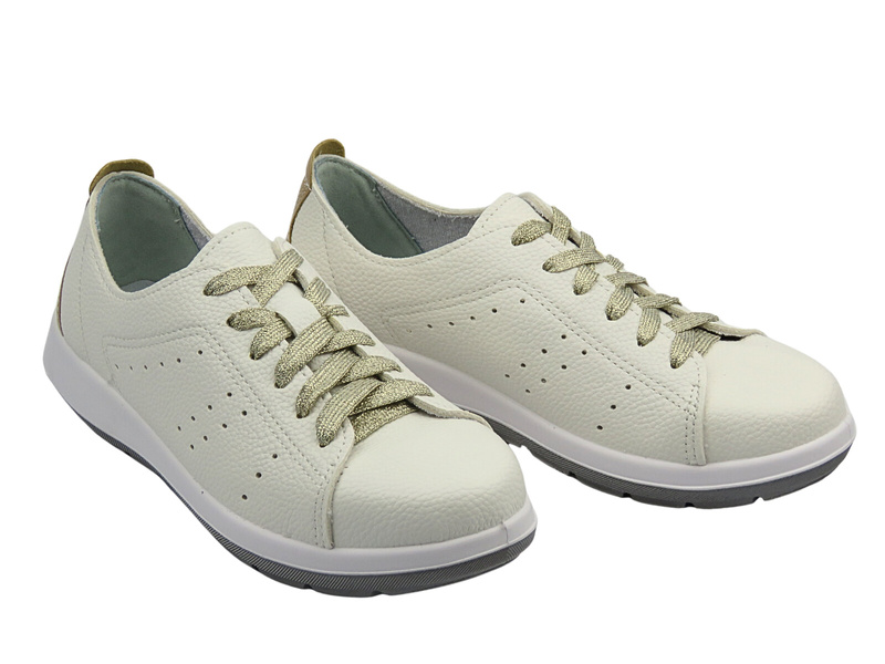 Pohodlná dámská polobotka na jaro a léto - Inblu WG-51, bílá