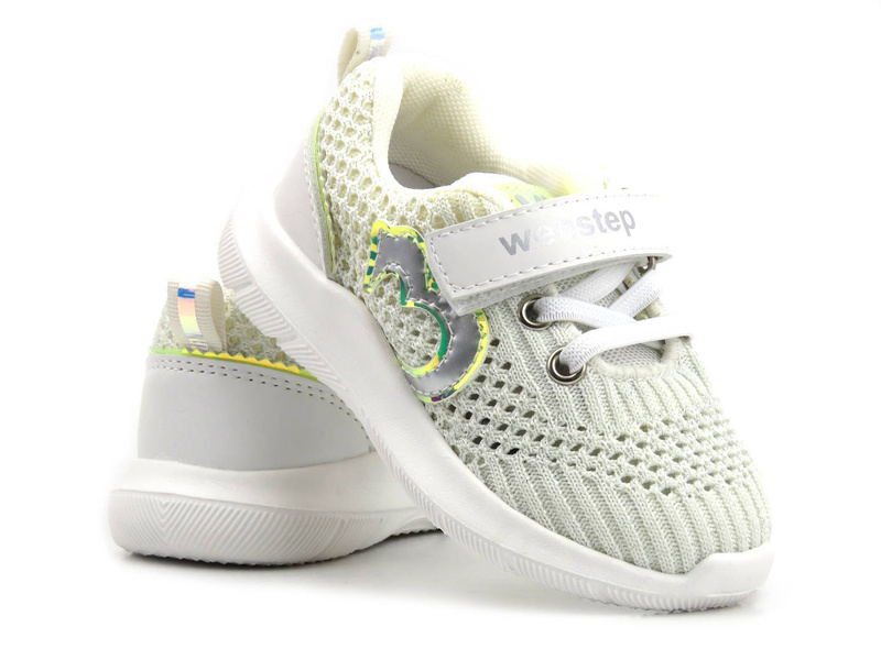 Sportovní obuv, dětské tenisky - WEESTEP R812663091, bílá