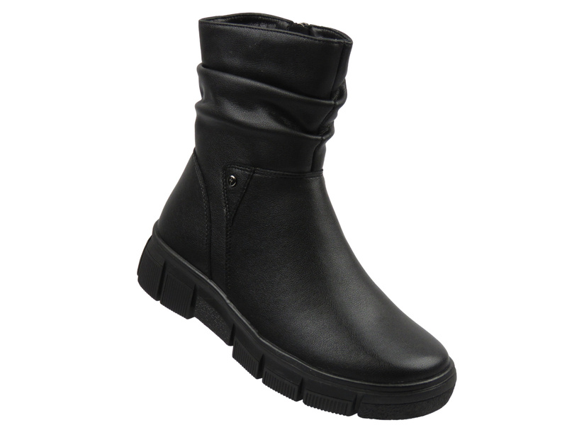 Klasické, zateplené dámské boty Cambell 25-19304, černé