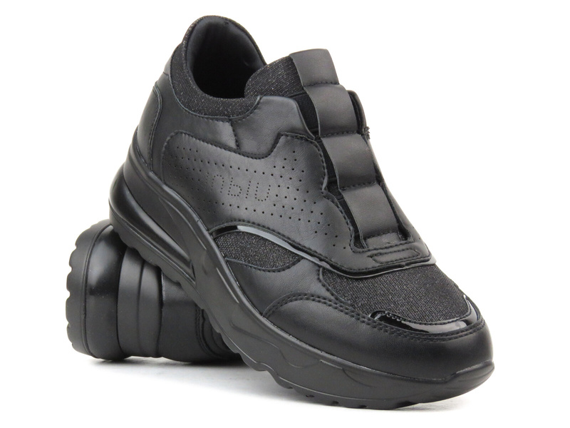 Dámské slip-on tenisky - INBLU IN-239, černé