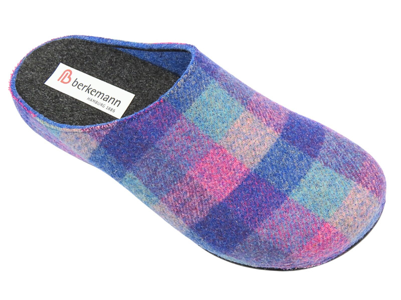 Dámské plstěné pantofle - BERKEMANN 01044-635 Fabia, fialová