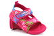 Pěnové sandály pro dívky - American Club NH 85/23 NH 86/23, tmavě růžové