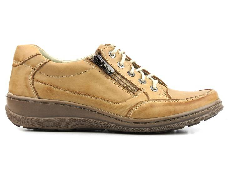 Pohodlné dámské boty od polského výrobce - Helios Komfort 357, světle hnědé