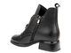 Zateplené dámské kotníkové boty - Potocki 23-12179, černé
