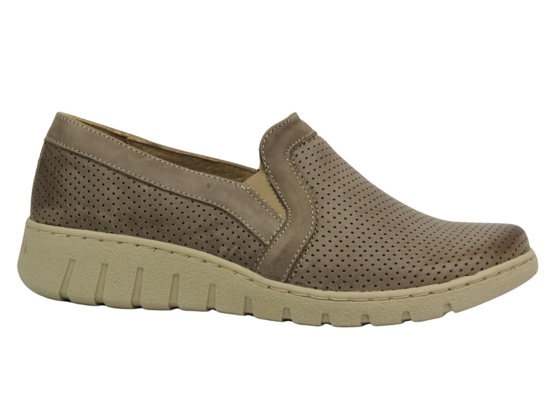 Dámské nazouváky - Helios Comfort 430, béžová