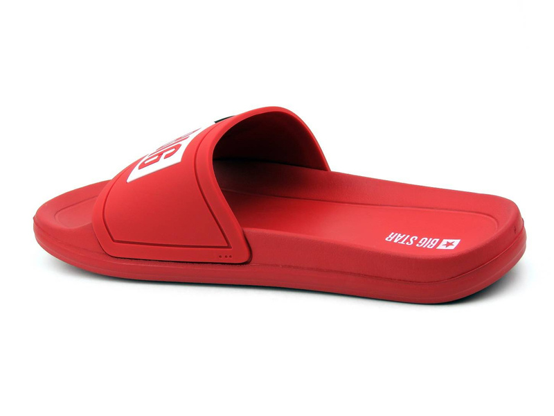 Pánské sportovní žabky - BIG STAR DD174702, červené