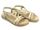 Pohodlné dámské sandály - INBLU SA-47, zlaté
