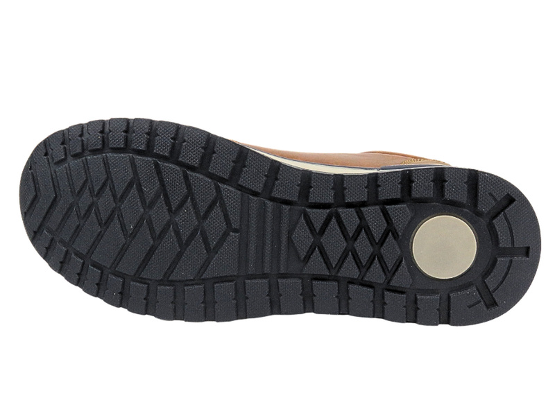 Tenisky, Pánská volnočasová polobotka - Mc Braun 24MN06-7391, hnědá