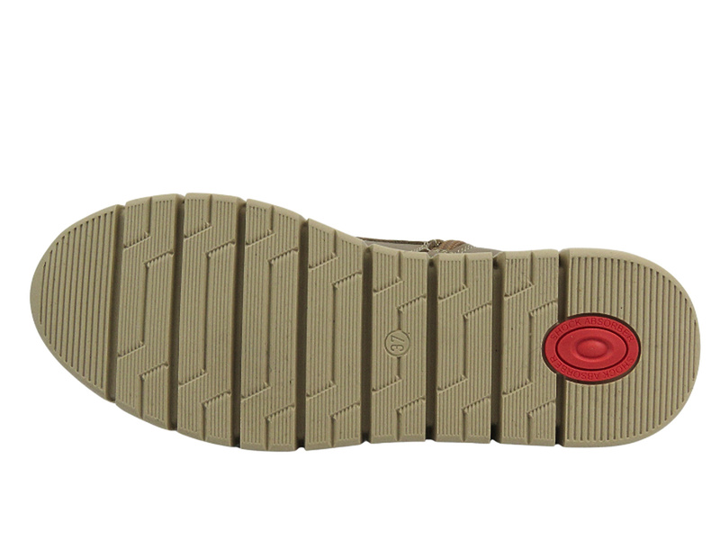 Dámské kotníkové boty z přírodní kůže - HELIOS Komfort 526, černá 2