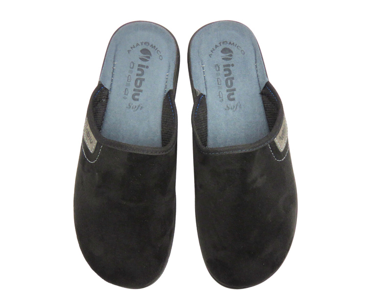 Pánské pantofle s měkkou stélkou, Inblu DG-82U černé