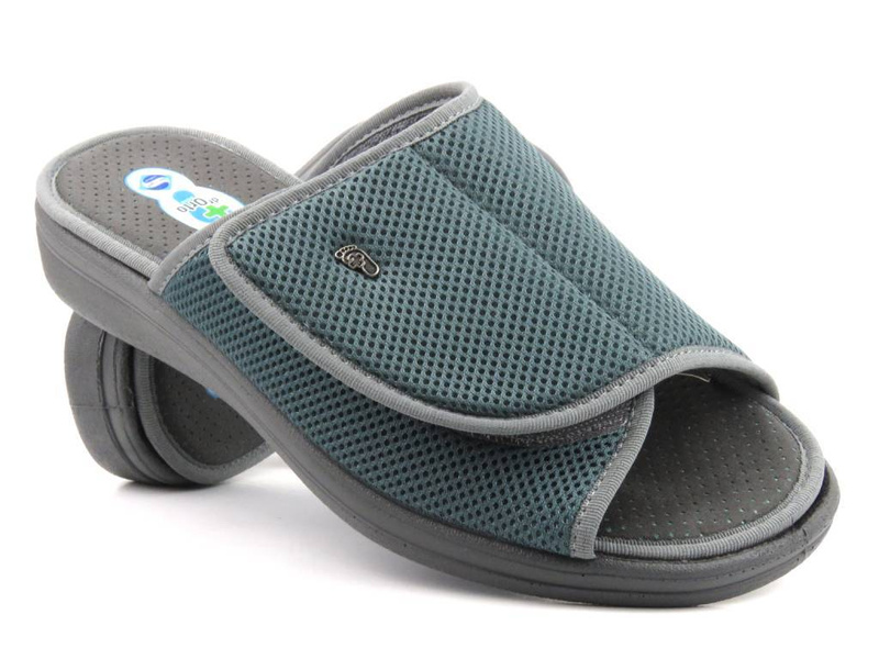 Pánské preventivní a zdravotní pantofle - Befado Dr Orto 078M001, šedé