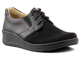 Preventivní a zdravotně nezávadná strečová dámská obuv - HELIOS KOMFORT 383S, černá 2