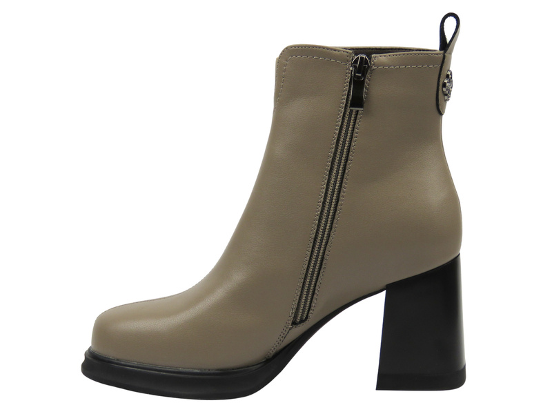 Dámské kotníkové boty Cambell 25-60304, béžové