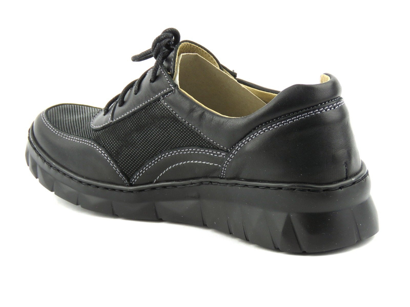 Lehké a pohodlné dámské tenisky - Helios Komfort 360, černé