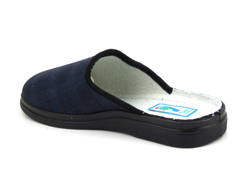 Pánské preventivní a zdravotní pantofle Befado Dr Orto 132M015, tmavě modrá