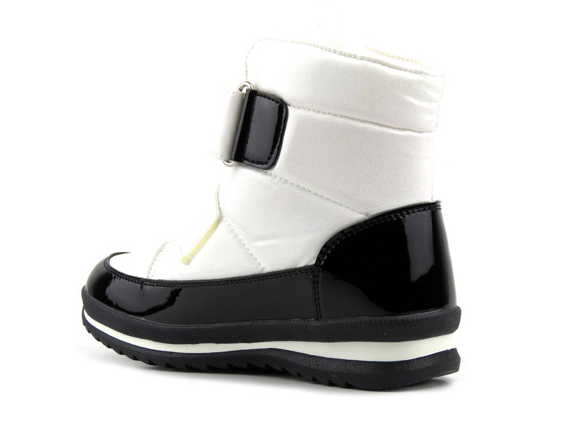 Vysoce kvalitní dětské sněhule s ovčí vlnou - WEESTEP R292958801W, bílé