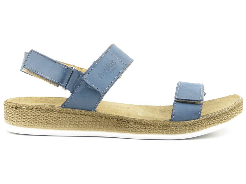 Lehké pohodlné dámské sandály HELIOS Komfort 245, tmavě modrá