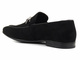 Semišové mokasíny, pánské boty JOHN DOUBARE D778-162B-18, černé