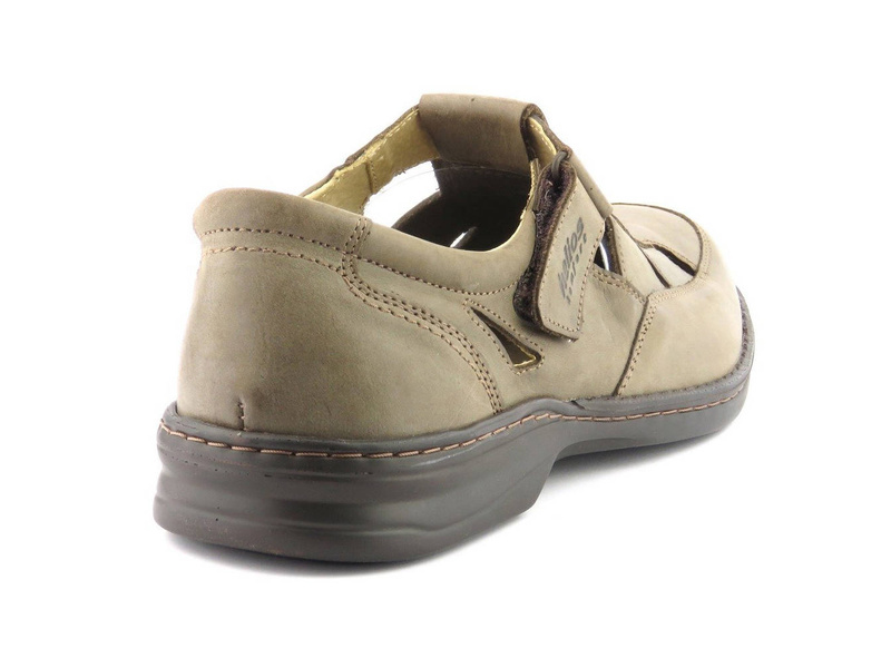 Vzdušné pánské boty z měkké kůže - Helios Komfort 803