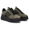 Kožené dámské tenisky na platformě khaki Filippo DP7175/25