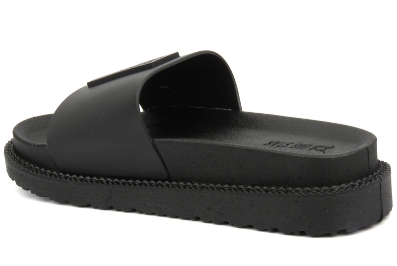 Dámské gumové žabky na platformě - Big Star LL274429, černé