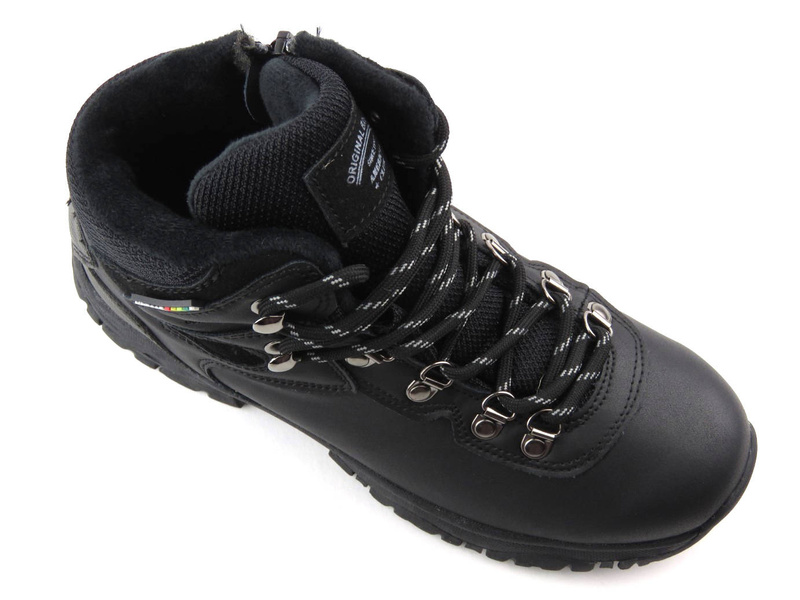 Dámské zimní trekingové kalhoty - AMERICAN CLUB ES110/22, černé