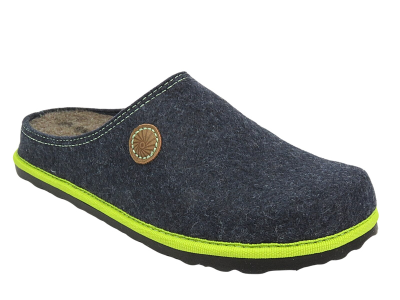 Dámské teplé pantofle - INBLU CS-39, zelená